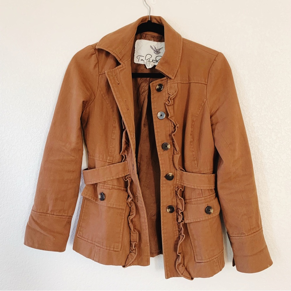 Tabitha Brown Utility Jacket with Military-Inspired Design